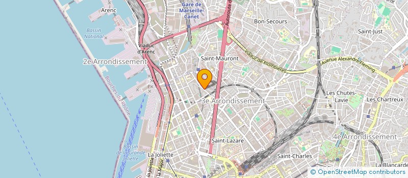 localisation de l'entreprise MADAME FABIENNE BROCARD à MARSEILLE