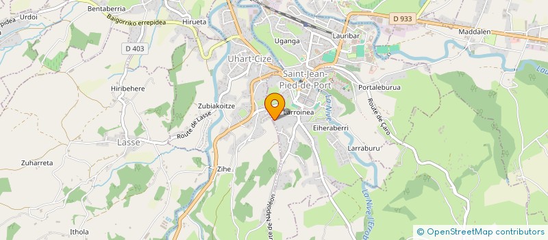 localisation de l'entreprise MADAME FABIENNE BROUSSAINGARAY à LECUMBERRY