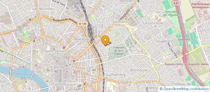 localisation de l'entreprise MADAME FABIENNE BRUSTEL à TOULOUSE