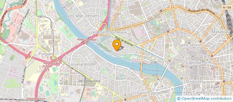 localisation de l'entreprise MADAME FABIENNE CAMPARIOL à TOULOUSE