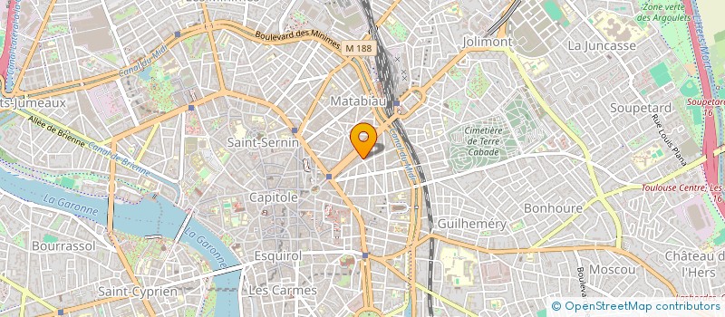 localisation de l'entreprise MADAME FABIENNE CANTOUNAT à TOULOUSE