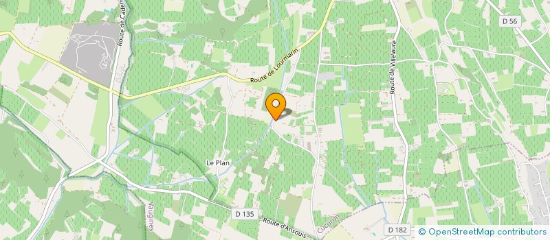 localisation de l'entreprise MADAME FABIENNE CARON  CUCURON