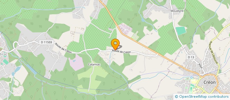 localisation de l'entreprise MADAME FABIENNE CARRE  SADIRAC