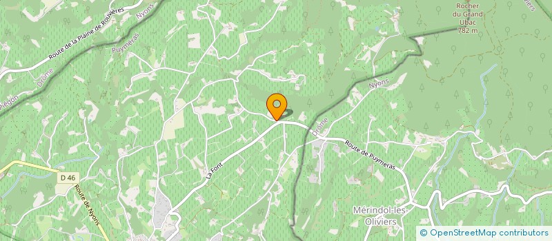 localisation de l'entreprise MADAME FABIENNE CARY  PUYMERAS