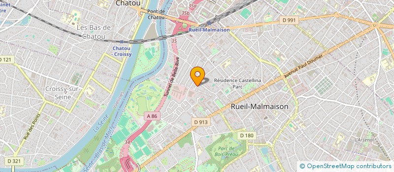 localisation de l'entreprise MADAME FABIENNE CAUTRU à RUEIL MALMAISON