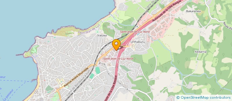 localisation de l'entreprise MADAME FABIENNE CAZENOVE à SAINT-JEAN-DE-LUZ