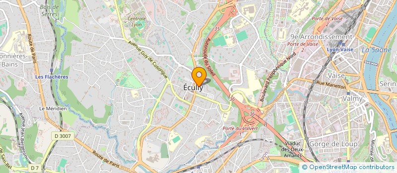 localisation de l'entreprise MADAME FABIENNE CHABERT  ECULLY