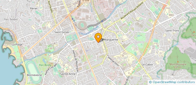 localisation de l'entreprise MADAME FABIENNE CHABROLIN à MARSEILLE