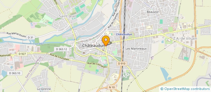 localisation de l'entreprise MADAME FABIENNE CHAILLOU à CHATEAUDUN