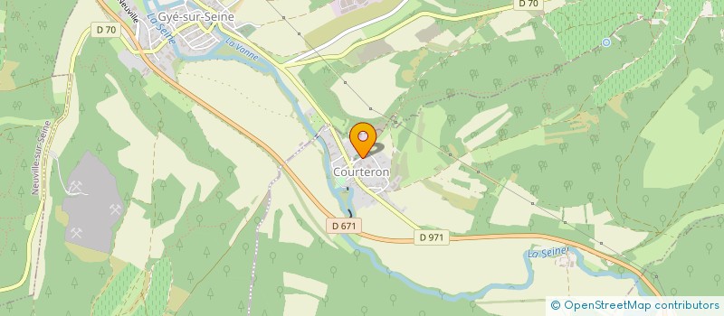 localisation de l'entreprise MADAME FABIENNE CHAMBAULT à COURTERON
