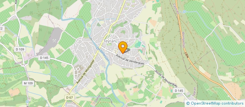 localisation de l'entreprise MADAME FABIENNE CHASTEL  TEYRAN