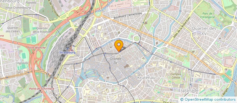 localisation de l'entreprise MADAME FABIENNE CHAUMUZART à STRASBOURG