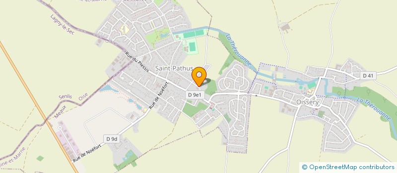 localisation de l'entreprise MADAME FABIENNE CHERISOPE  SAINT-PATHUS