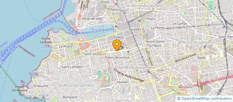 localisation de l'entreprise MADAME FABIENNE CHETRIT  MARSEILLE