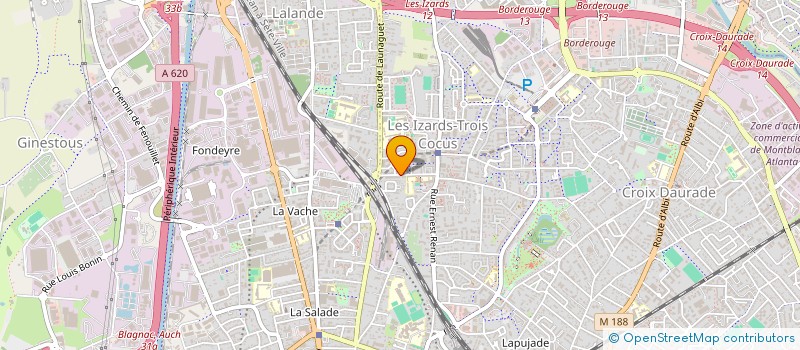 localisation de l'entreprise MADAME FABIENNE CHILINDRON à TOULOUSE