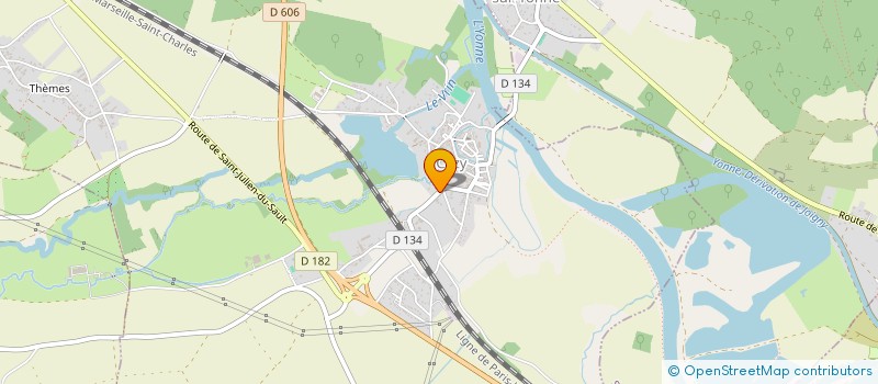 localisation de l'entreprise MADAME FABIENNE CHOLLET  CEZY