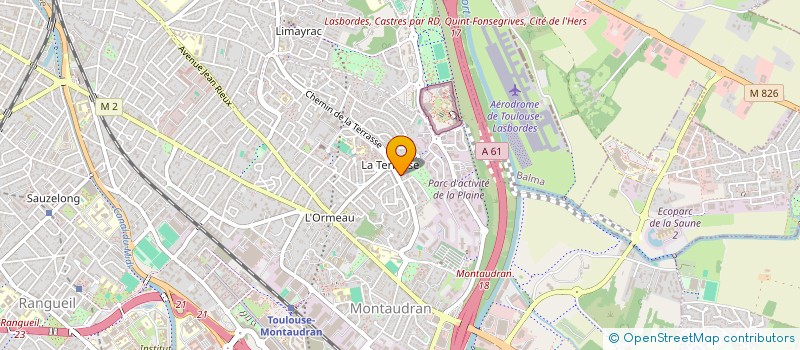 localisation de l'entreprise MADAME FABIENNE CHRISTOLOMME à TOULOUSE