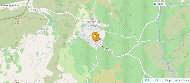 localisation de l'entreprise MADAME FABIENNE COBO  CAUSSES-ET-VEYRAN
