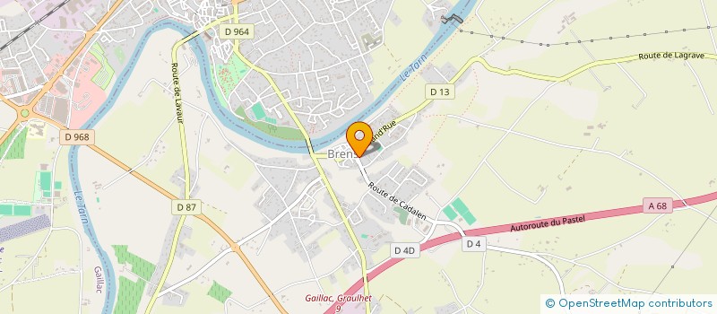 localisation de l'entreprise MADAME FABIENNE COCHEN  BRENS