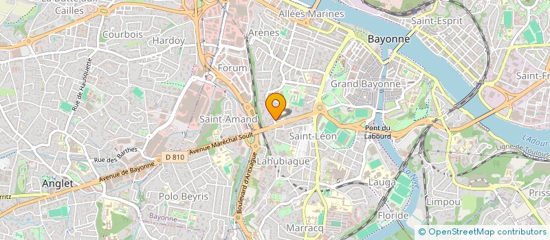 localisation de l'entreprise MADAME FABIENNE CODEGA à BAYONNE