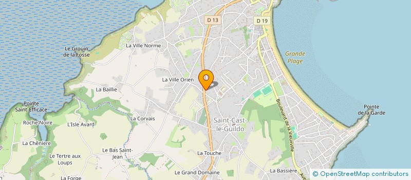 localisation de l'entreprise MADAME FABIENNE COHAS  SAINT-CAST-LE-GUILDO