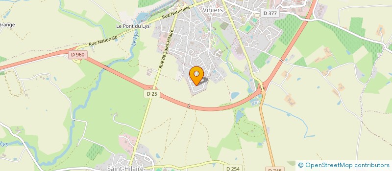 localisation de l'entreprise MADAME FABIENNE COIGNARD à LYS-HAUT-LAYON