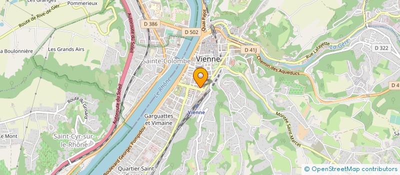 localisation de l'entreprise MADAME FABIENNE CONDEMINE à VIENNE