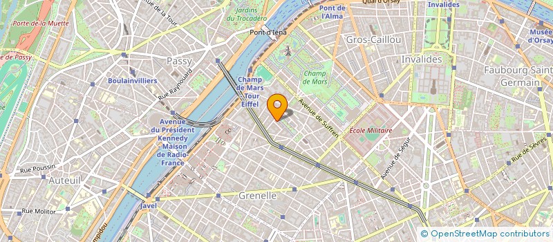 localisation de l'entreprise MADAME FABIENNE CONSTANTIN  PARIS