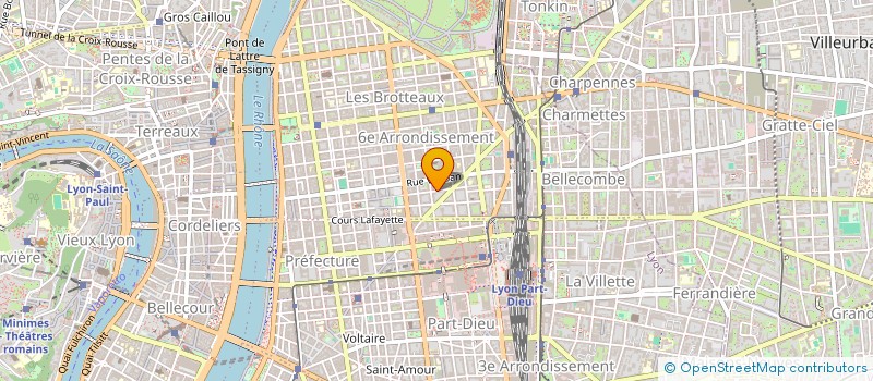 localisation de l'entreprise MADAME FABIENNE COUDERC  LYON