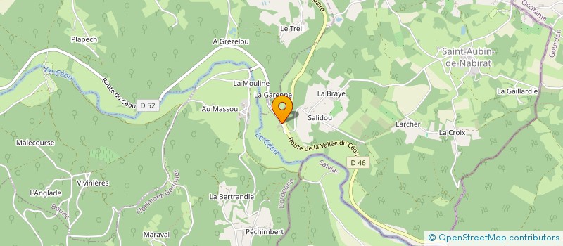 localisation de l'entreprise MADAME FABIENNE COURNIL  SAINT-MARTIAL-DE-NABIRAT