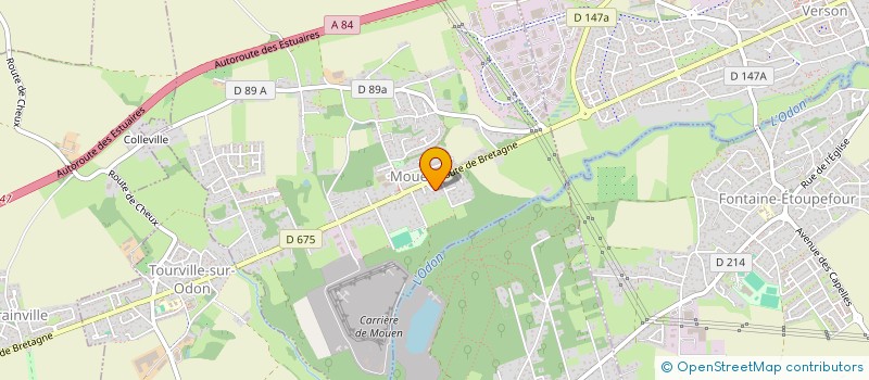 localisation de l'entreprise MADAME FABIENNE DALIBERT  MOUEN