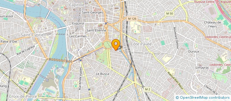 localisation de l'entreprise MADAME FABIENNE DE SEGUINS PAZZIS D'AUBIGNAN à TOULOUSE