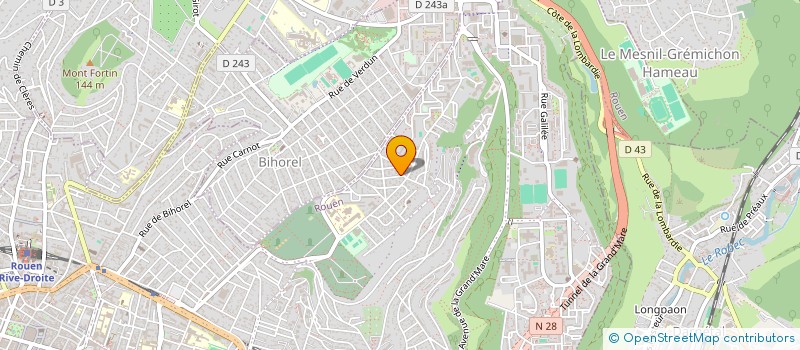 localisation de l'entreprise MADAME FABIENNE DE SILES DODELIN à ROUEN