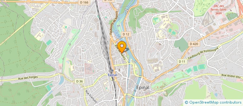 localisation de l'entreprise MADAME FABIENNE DE SMEDT  EPINAL