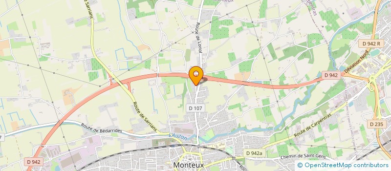 localisation de l'entreprise MADAME FABIENNE DEBROAS à MONTEUX
