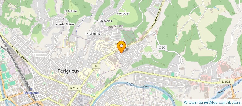 localisation de l'entreprise MADAME FABIENNE DECLERCQ  TRELISSAC