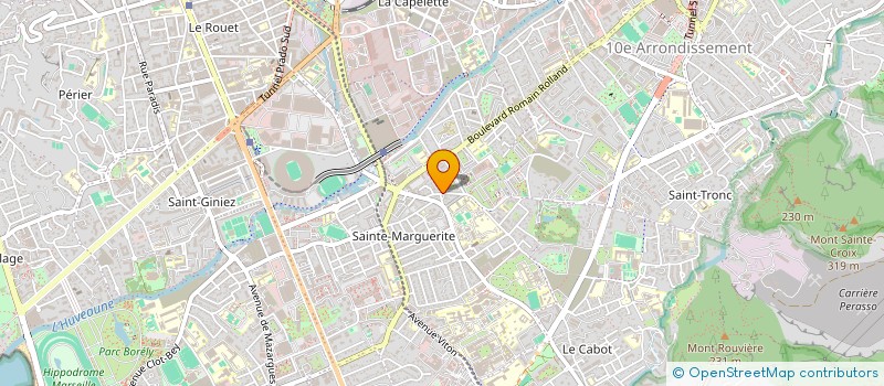 localisation de l'entreprise MADAME FABIENNE DELCROIX  MARSEILLE