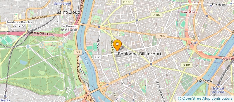 localisation de l'entreprise MADAME FABIENNE DELGRANDE à BOULOGNE-BILLANCOURT