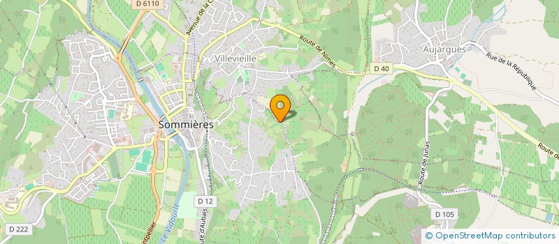 localisation de l'entreprise MADAME FABIENNE DELHAYE  VILLEVIEILLE