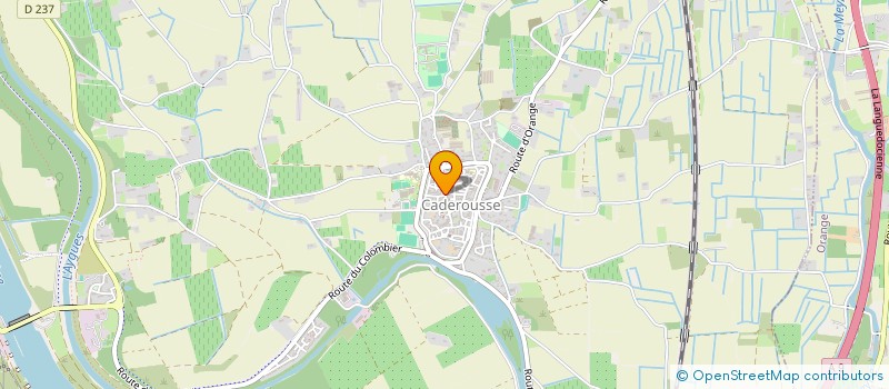 localisation de l'entreprise MADAME FABIENNE DELUBAC-LOPPI  CADEROUSSE