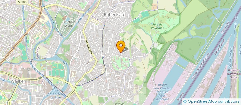 localisation de l'entreprise MADAME FABIENNE DEMILLIAN  STRASBOURG