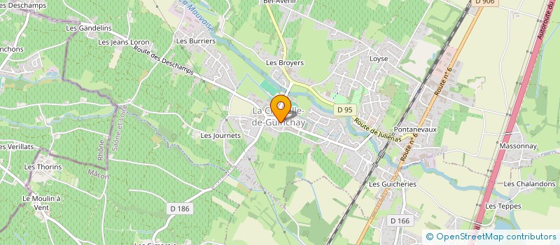 localisation de l'entreprise MADAME FABIENNE DEMONT à CHAPELLE-DE-GUINCHAY (LA)