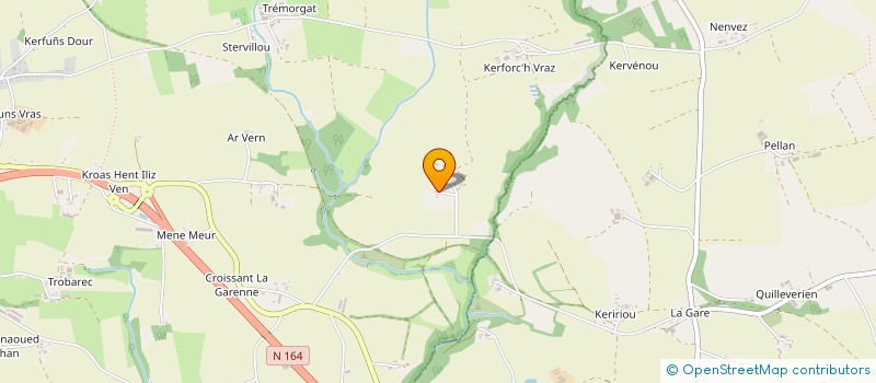 localisation de l'entreprise MADAME FABIENNE DENEYRAT  PLEYBEN