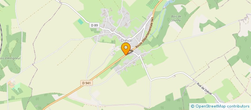 localisation de l'entreprise MADAME FABIENNE DESTREHEM  DIEVAL