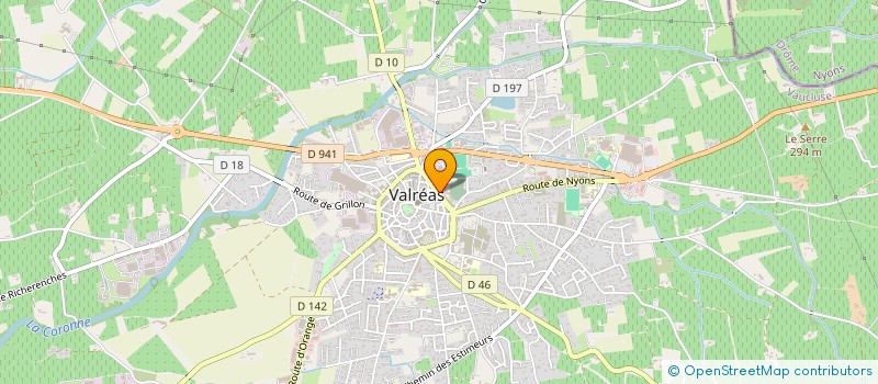 localisation de l'entreprise MADAME FABIENNE DEYMIER à VALREAS
