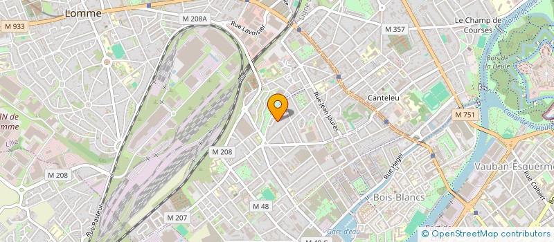 localisation de l'entreprise MADAME FABIENNE DHENNIN à LILLE