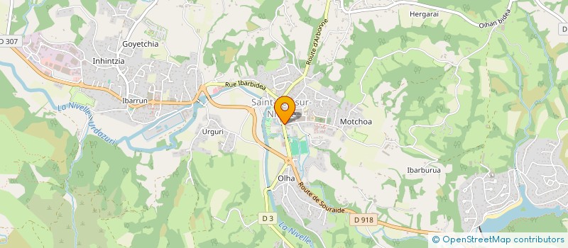 localisation de l'entreprise MADAME FABIENNE DIE  SAINT-PEE-SUR-NIVELLE