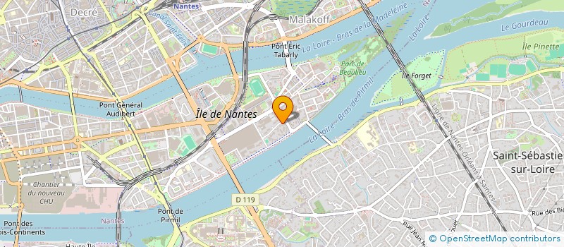 localisation de l'entreprise MADAME FABIENNE DOUILLARD à NANTES