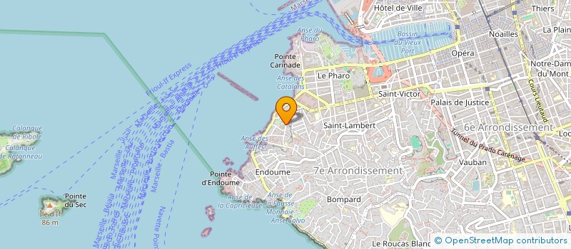 localisation de l'entreprise MADAME FABIENNE DOUZIECH à MARSEILLE