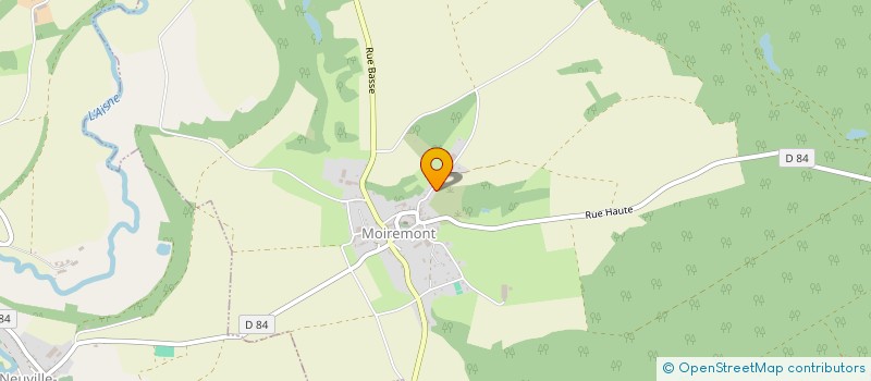 localisation de l'entreprise MADAME FABIENNE DOYEN  MOIREMONT